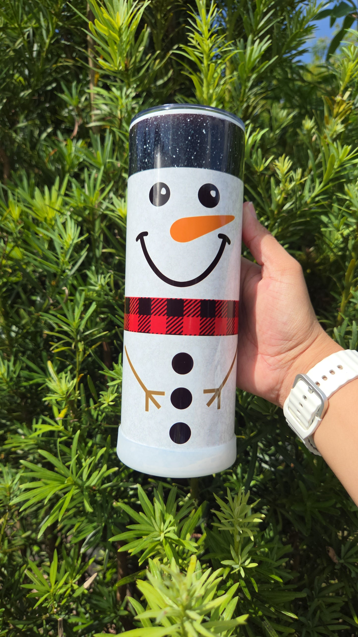 Snowmen tumbler 20 oz
