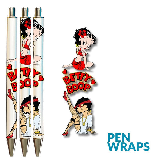 Betty Boop Pen Set