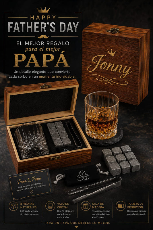 Whiskey Gift Set for Dad