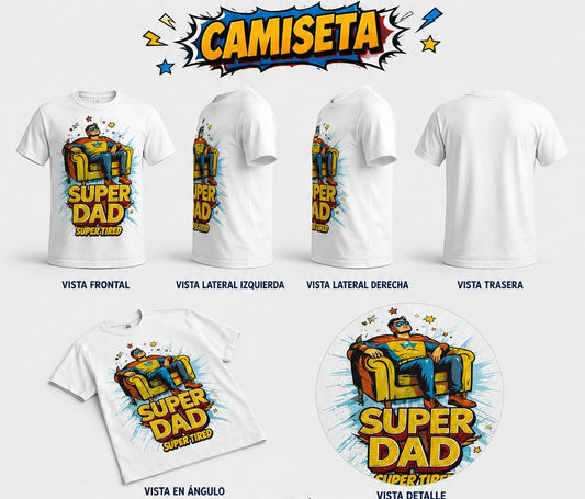 Camiseta "Super DAD"