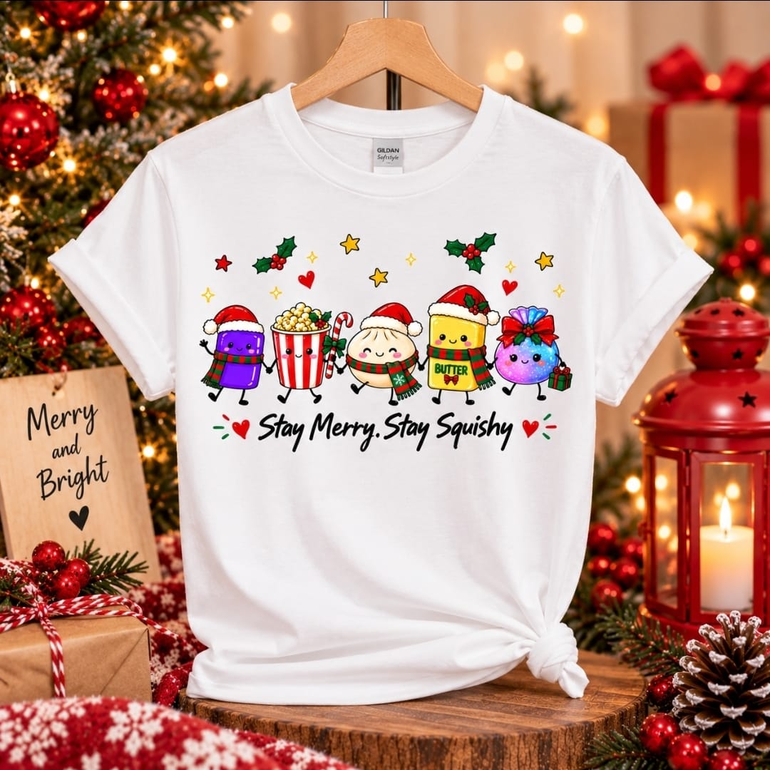 Stay Merry Stay Squishy T-Shirt