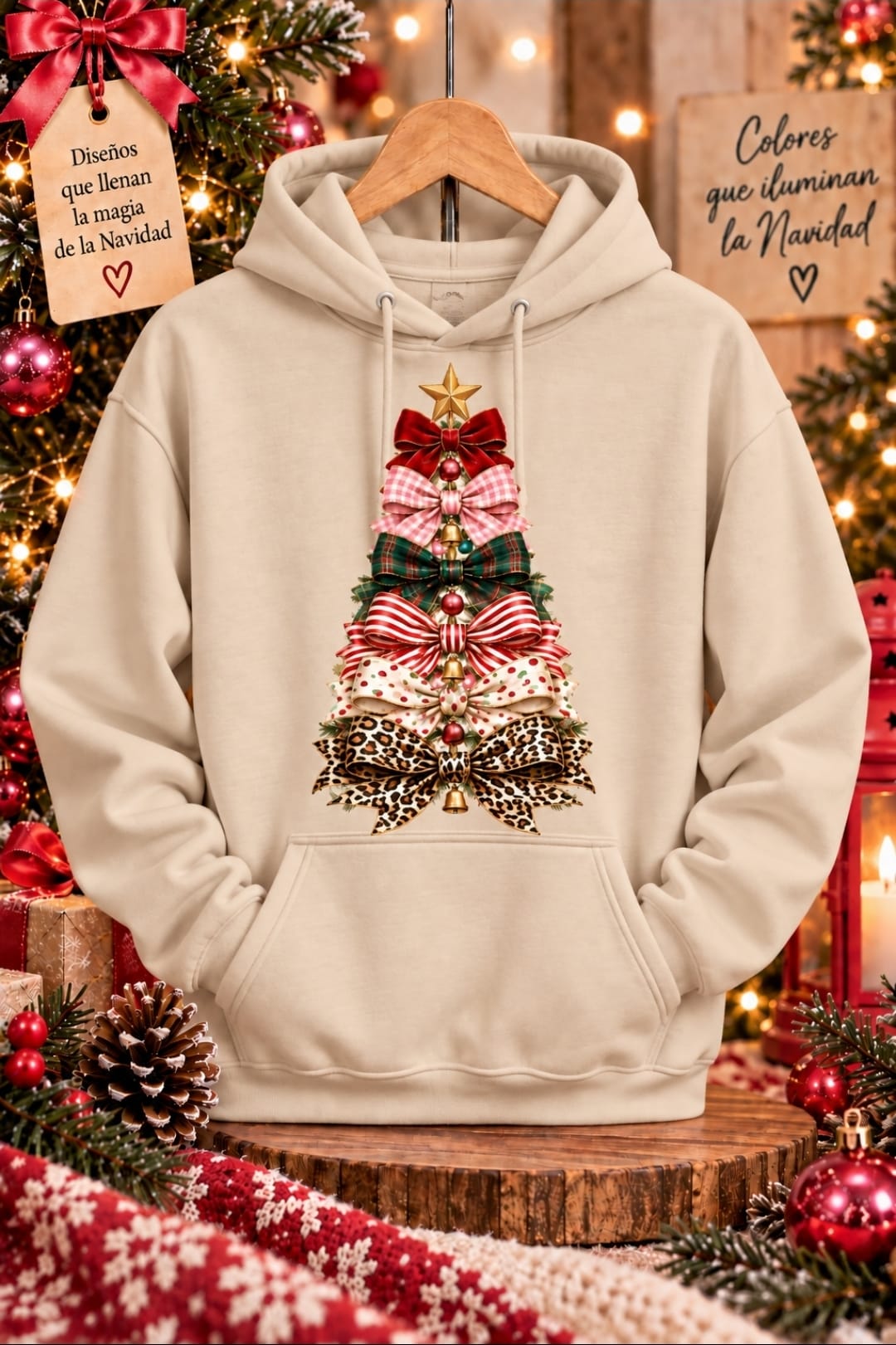 Coquete Christmas Tree Hoodie