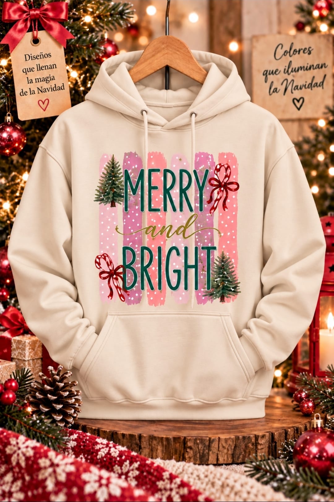 Merry Bright Hoodie