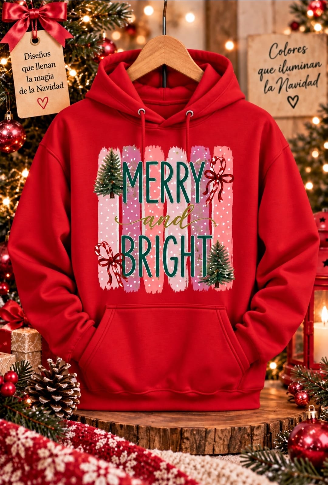 Merry Bright Hoodie