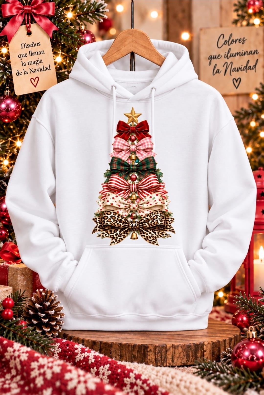 Coquete Christmas Tree Hoodie