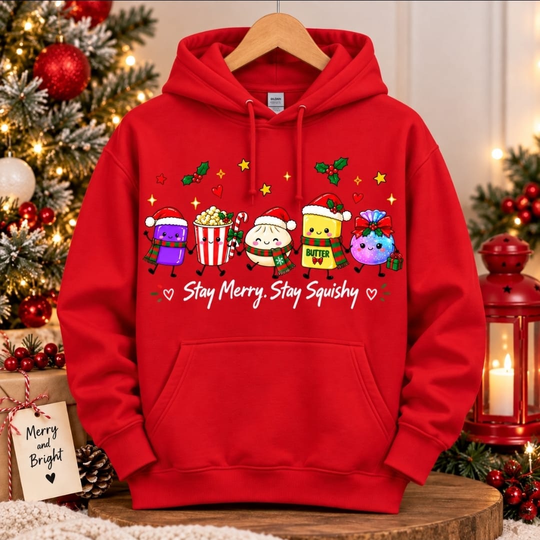 Stay merry Stay Squishy Hoodie