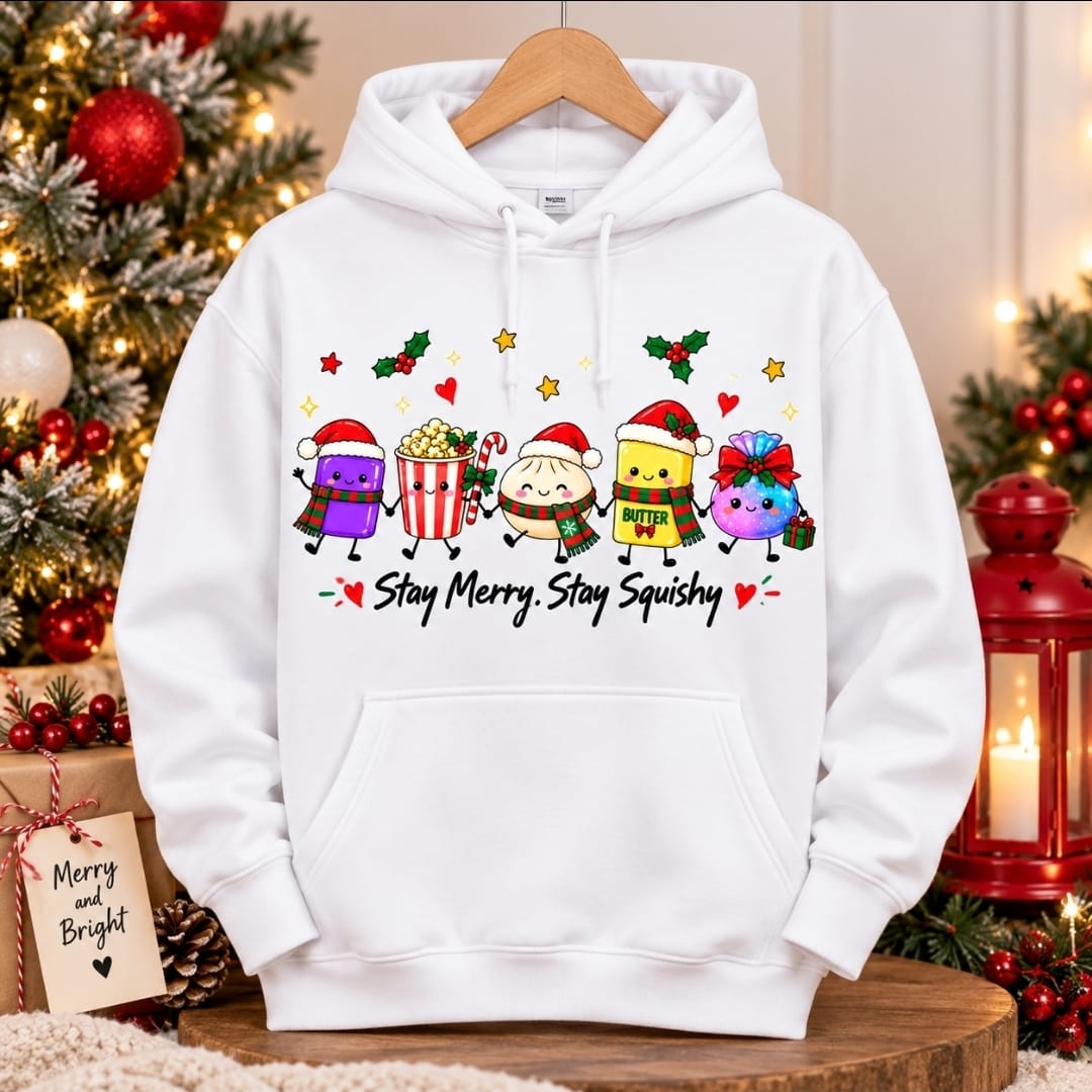 Stay merry Stay Squishy Hoodie