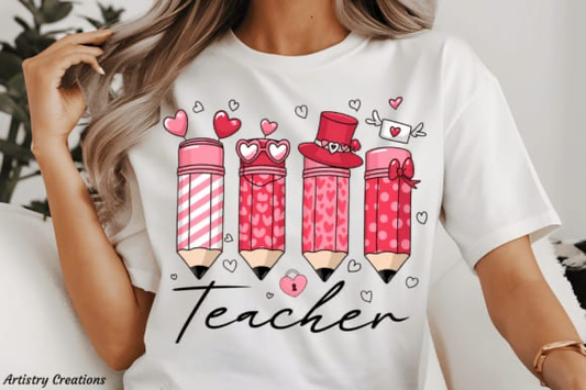 Teacher Valentine Tshirt