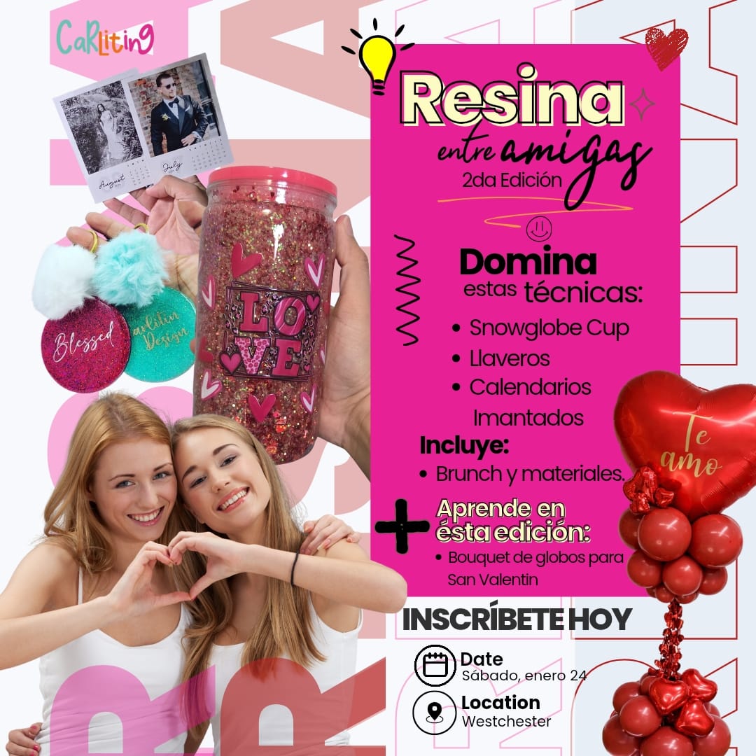 curso de resina Entre Amigas