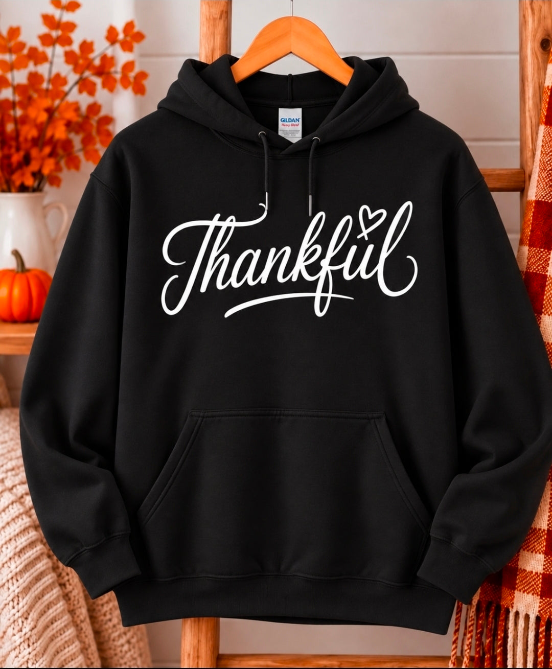 Minimalist Thakful Hoodie